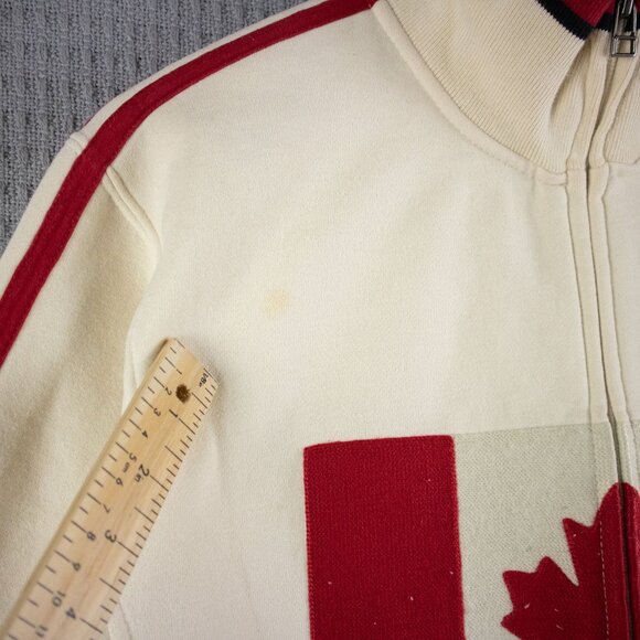 Mondetta Embroidered Canada Track Jacket Mens Large - Picture 3 of 8